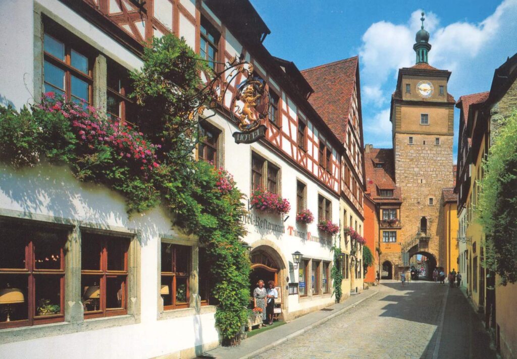 Hotel Tilman Riemenschneider in der Altstadt von Rothenburg ob der Tauber