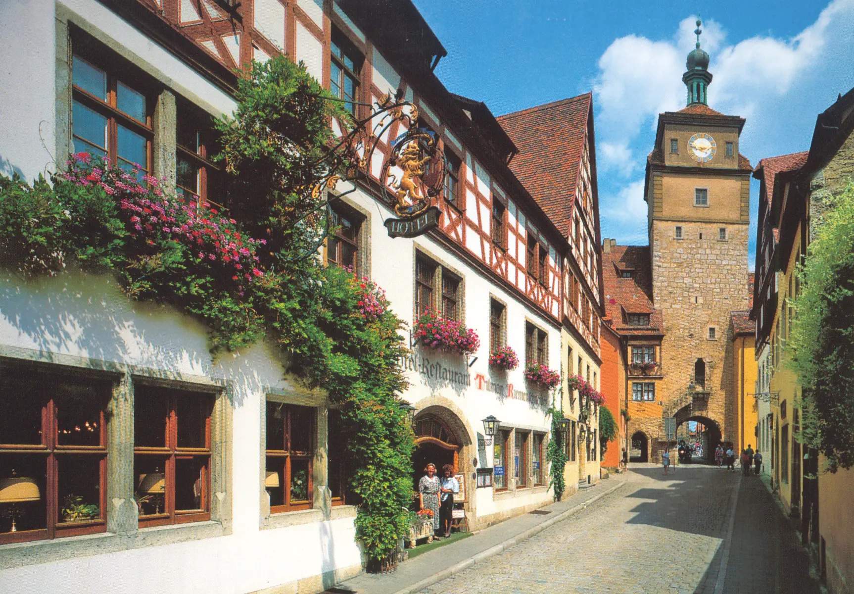 Hotel Tilman Riemenschneider in der Altstadt von Rothenburg ob der Tauber